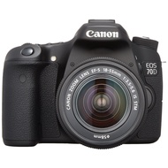 [USED in Japan] Canon Digital SLR Camera EOS70D Lens Kit EF-S18-55mm F3.5-5.6 IS STM Included Black 