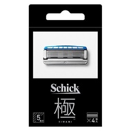 Schick KIWAMI 替換刀片（4 片裝）5 刀片刮鬍刀