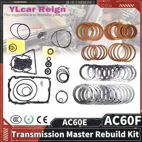 AC60F AC60E Transmission Master Rebuild Overhaul Kit Friction Plates Gearbox Discs For Toyota Prado 