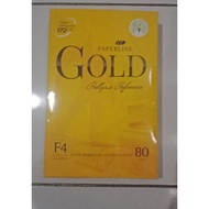 For sale: 80 gram GOLD F4 paper