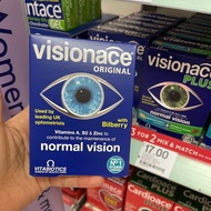 Spot British Visonace Bilberry Lutein Eye Vitamin Vision Care 30 Pack To Dry