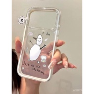 Phone Phone Case Suitable for iPhone 7 8 X XS XR XSMAX 11 12 13 14 15 16 17 Pro max Plus Air Snowman