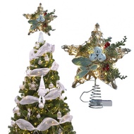 Christmas Tree Star Topper Decoration in Iron 25 to 30 cm Indoor Party Accessory