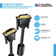 VENTION EACB DVI to VGA Converter DVI-I 24+5 to VGA Video Adapter BLK - 1M EACBF