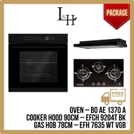 [BUNDLE] Gas Hob + Semi Integrated hood + 13 Functions Oven