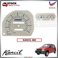 [BESI] Perodua Kancil 660 SPARCO BLUE Manual Auto Meter Panel Garnish Decoration Cover Car Accessori