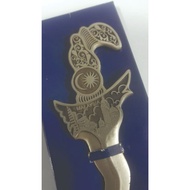 Keris Renaissance Pewter with Gift Box ( Size Keris 17cm L)
