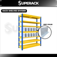 SUPERACK Rack Shelves Divider Boltless Rack Divider Storage Rack Organizer Steel Plate Shelf Separat