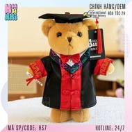 H37. Premium Graduation Bear Plush