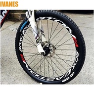 IVANES Bike Wheel Rims Bike Accessories Cycling Bike Wheel Stickers Bicycle Part MTB Bike Bicycle St