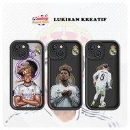 Redmi soccer casing Real Madrid Mbappe Bellingham Valverde adaptation Redmi 9 9A 9C 10A 9T A1 A2 10 