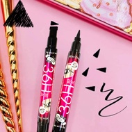 Miss Demi 36H Long Last Water Proof 2 in 1 Double Side Magic Eyeliner Seal Eyeliner Stamp Eye Brow P