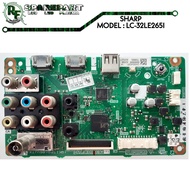 MB TV SHARP LC-32LE265I mainboard tv sharp lc 32le265i mesin 32le265