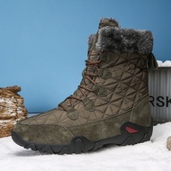 Outdoor Sports Snow Boots Warm shoes Large Size Shoes Men's Shoes Waterproof Hiking Shoes X1C8