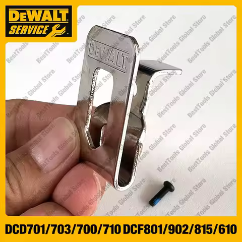 Belt Hook Belt Clamp For DEWALT N702958 DCD701 DCD701M DCD703 DCD700 DCD710 DCF801 DCF815 DCF902 DCF