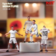 Painted Miniatures 1/87 1/64 1/43 1/24 Football Player Competition Win Figure Figurine Ama Model