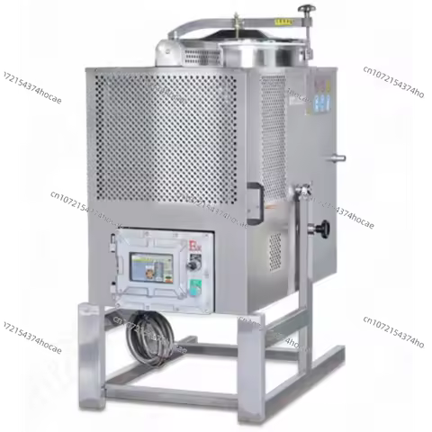 Solvent recovery machine with automatic feeding system 60L 80L acetone