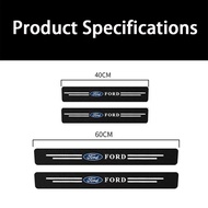 4 Pcs Ngưỡng Cửa Xe Hơi Chống Trầy Xước Trim Scratch Nhãn Cào Cho Ford Fiesta Ecosport Kuga Thoát Fo