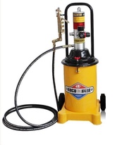 Máy bơm mỡ khí nén Kocu Gz-8 bơm mỡ hơi dung tích 12 lít tặng bộ gioong zin dự phòng dụng cụ sửa chữ