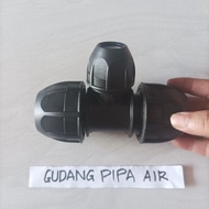 REDUCER TEE CONNECTION 63MM x 50MM 2 INCH TEE/ DOWN TO 1 1 2 INCH/