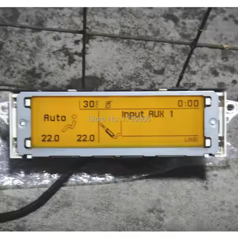 Original factory For Peugeot 307 407 408 citroen C4 C5 Car screen support USB & Bluetooth Display Ye