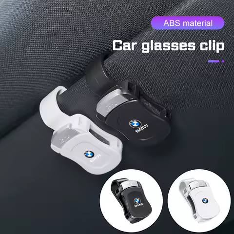 Car Visor Glasses Storage Clip Sunglasses Holder Organizer For BMW E36 E39 E46 E60 E70 E90 E91 E92 F