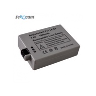 Canon EOS Rebel T1i FDSLR Camera ( LP-E5 ) Proocam Battery