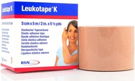 Leukotape K Nano Tape ฟิสิกส์กีฬา รักษาอาการปวด ฟื้นฟูสภาพผิว กาวดูดซับความชื้น ผ้าปิดตา ผ้าไนลอน แผ