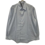 AURALEE BLUE SUVIN HIGH COUNT CLOTH Stripe Shirt 5