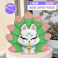 【Full 5 Models】High Quality 9-Tailed Fox Model - Desk Decoration Puzzle Toy + Free Hammer - Meaningf