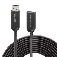 phoossno USB 3.1 Extension Cable Active Optical USB 10Gbps 33ft 10m Compatible with Microsoft Azure 