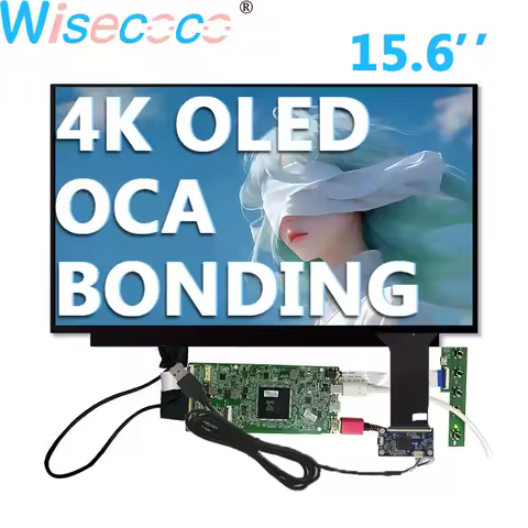 15.6 Inch 4K Touch OLED Display 3840x2160 UHD IPS Amoled Ultra-thin Panel USB-C Controller Board for
