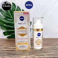NIVEA _ Cellular Luminous630 Anti-Spot +2X Hyaluronik Asit 30ml นีเวีย ลูมินัส630 สปอตเซรั่ม