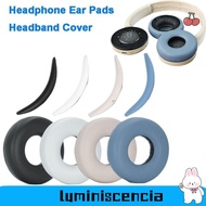 LUMINISCENCIA 1Pair Headphone Ear Pads, Protein Leather Replacement Headset Earmuff, Sponge Foam Hea