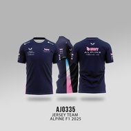 KAOS JERSEY F1 TEAM ALPINE F1 2025 PREMIUM
