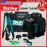 MAKITA MtPro 16 Lines Laser Level 3D° Self leveling Machine Rechargeable Battery Automatic Measuring