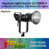 Aputure Light Storm LS 300X Bi-Colour 2700K~6500K 300W LED Studio Light (With APP Control) + V-Mount Battery Plate