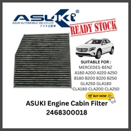 ASUKI Cabin Aircond Mercedes Benz A160 A180 A200 B180 B200 B220 CLA180 CLA200 GLA180 GLA200 High Qua
