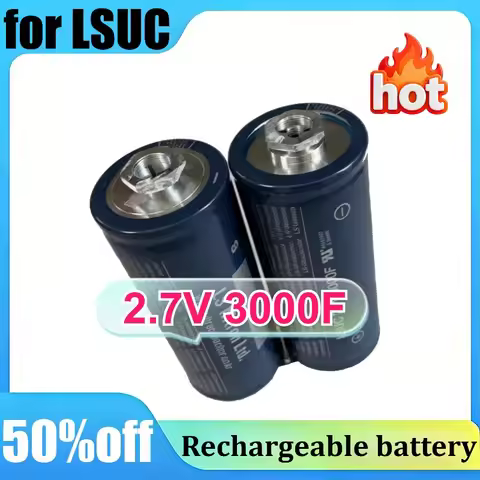 For LSUC Super Farad Capacitor 2.7V 3000F 16V 500F Car Jump Starter Spot Welding Machine