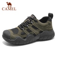 Camel รองเท้ากีฬาสำหรับผู้หญิงรองเท้ากีฬากลางแจ้งเพื่อเพิ่มความสูงพื้นหนารองเท้าปีนเขาน่ารักรองเท้าลำลอง