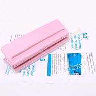 Paper Puncher Adjustable Pitch 6 Holes Loose Leaf Binding Hole for A4 A5 A6 B7