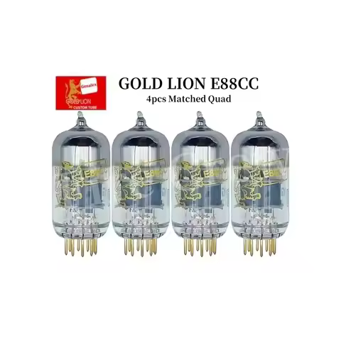 Genalex GOLD LION E88CC 6922 Vacuum Tube Upgrade ECC88 6DJ8 6N11 HIFI Audio Valve Electron Tube Ampl