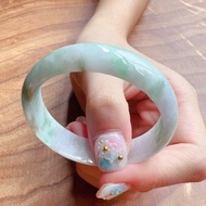 春帶彩翡翠手鐲 | 14圍 | 天然緬甸玉A貨翡翠 | 送禮