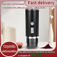 Portable Coffee Machine Fully Automatic Nespresso Espresso Maker Capsule Coffee Machine Size Capsule Coffee Powder Universal