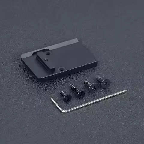 For Glock Plate Base Mount Fits RM VI SM Red Dot Sight for Tokyo Marui 17 18C 19 KWA KSC Rear Sight