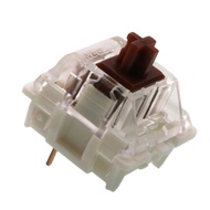 Gateron G Brown Pro Switch 55g Tacile Pre-Lubed 3 Pins Hot Swap Switches สําหรับ Mx Mechanical Gamin