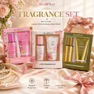 Elianto Body Mist & Body Lotion Fragrance Set Minyak Wangi Body Fragrance Mist