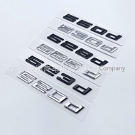 Suitable for 21-22 BMW New Style Letter Car Sticker 520d 528d 525d 535d540d Displacement Tail Label
