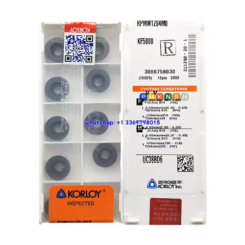 10pcs 100% Original RPMW RPMW 1003 1204 MO MOR-Q MOS KF5800 PC5300 CX500 KF2500 Milling Insert