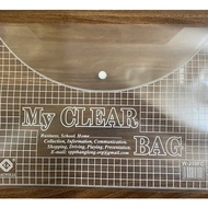 Combo of 10 clear button bags - bag for rewards, files with buttons, button folders